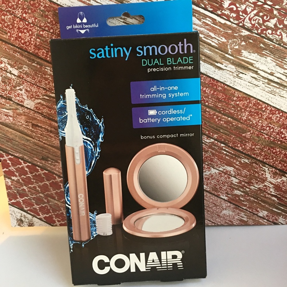 Conair Satiny Smooth Dual Blade All-In-One Trimmer Precision Trimmer